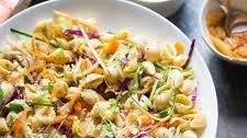 Asian Kimchi Pasta Salad