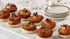 Asian Sriracha Crab Cakes