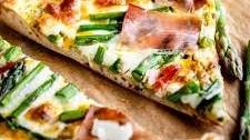 Asparagus Pizza