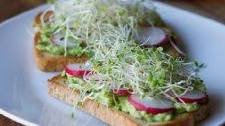 Avocado Radish Toast Recipe