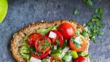 Avocado Toast with Cherry Tomato Salsa