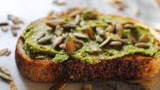 Avocado Toast with Pumpkin Seeds