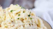 Bacon Cream Cheese Mashed Potatoes