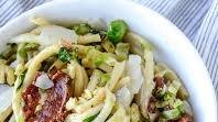 Bacon, Egg and Brussels Carbonara