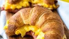 Bacon Egg and Cheese Croissant Recipe