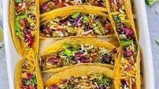 Baked Asian Sesame Tacos