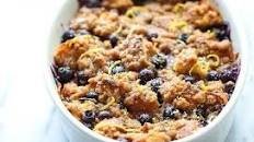 Baked Blueberry Lemon French Toast