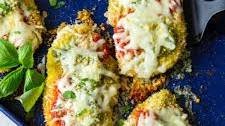 Baked Chicken Pesto Parmesan