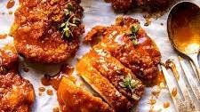 Baked Crunchy Maple Dijon Chicken