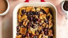 Baked French Toast Casserole with Cherries