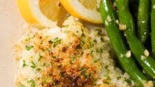 Baked Parmesan Crusted Cod