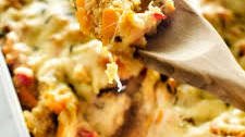 Baked Sweet Potato Quinoa Casserole