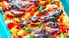 Baked Teriyaki Chicken and Rice