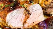 Balsamic Roast Pork Tenderloin