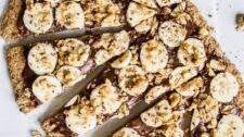 Banana Bread Breakfast Pizza