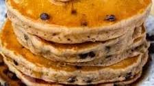 Banana Chocolate Chip Pancakes