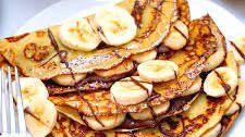 Banana Crepes with Nutella