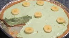 Banana Pistachio Pie