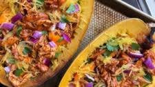 BBQ Chicken Spaghetti Squash