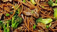 Beef and Broccoli Pasta Noodles