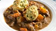 Beef stew & dumplings