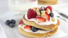 Berry Yogurt Parfait Pancakes