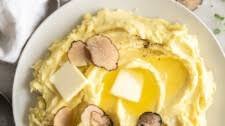 black truffle mashed potatoes