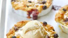 Blueberry and Lemon Curd Bread Pudding Recipe