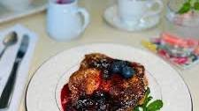 Blueberry Lavender French Toast