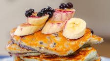 Blueberry Protein Pancakes