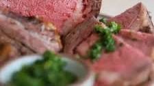 Boneless Prime Rib with Chimichurri