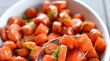 Bourbon Maple Glazed Carrots