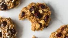 Breakfast Oatmeal Yogurt Cookies