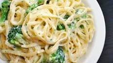 Broccoli Fettuccine Alfredo