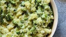 Broccoli Garlic Mashed Potatoes