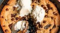 Brown Butter Chocolate Chip Skillet Cookie