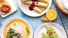 Brunch italiano (crepes, frittata, ratatouille e ciambella al limone)