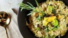 Brussels Sprout Risotto Ottolenghi