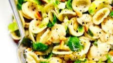 Brussels Sprouts and Parmesan Pasta