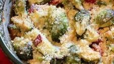 Brussels sprouts gratin