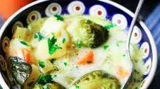 Brussels Sprouts Soup Recipe (European Style)