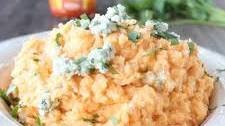 Buffalo Blue Cheese Mashed Potatoes