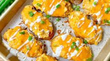 Buffalo Chicken Crostini