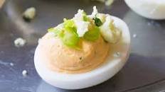 Buffalo Ranch Deviled Eggs