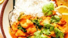Butter Chicken and Cauliflower