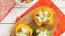 Butter Chicken Stuffed Peppers