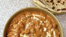 Butter Chicken with Garlic Naan