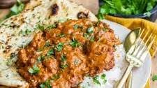 Butter Chicken with Naan