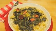 Cajun Collards and Sausage Gumbo