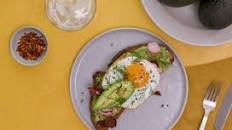 California Avocado and Olive Tapenade Breakfast Tartine